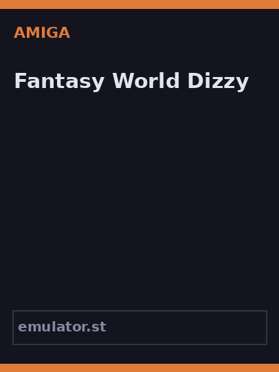 Fantasy World Dizzy