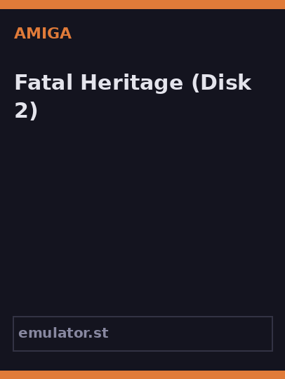 Fatal Heritage