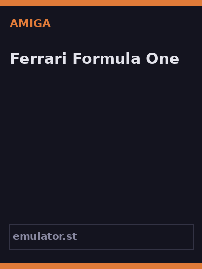 Ferrari Formula One