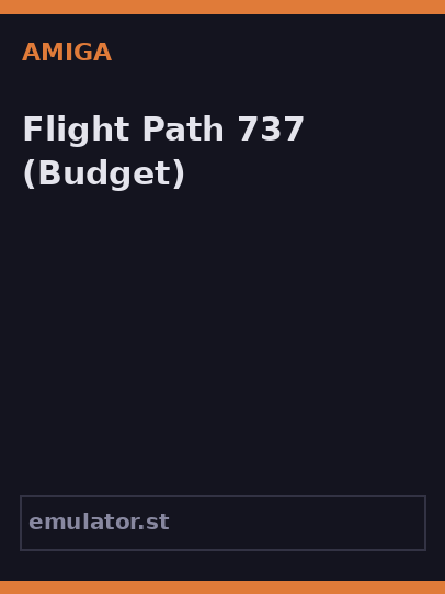 Flight Path 737