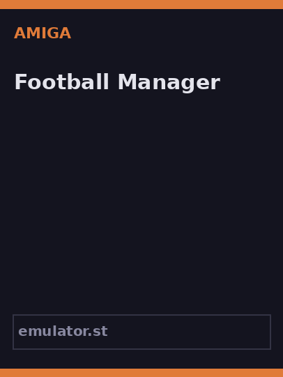 Football Manager