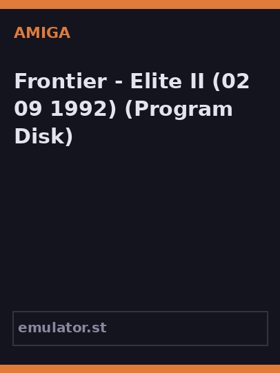 Frontier - Elite II