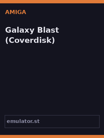 Galaxy Blast