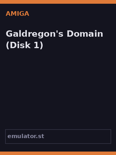 Galdregon's Domain