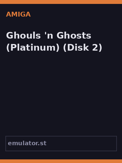 Ghouls 'n Ghosts