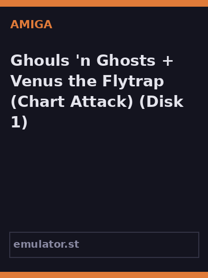Ghouls 'n Ghosts + Venus the Flytrap