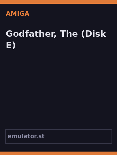Godfather, The