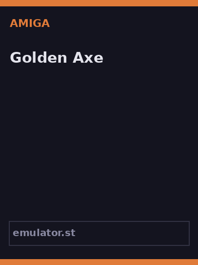 Golden Axe