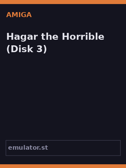 Hagar the Horrible