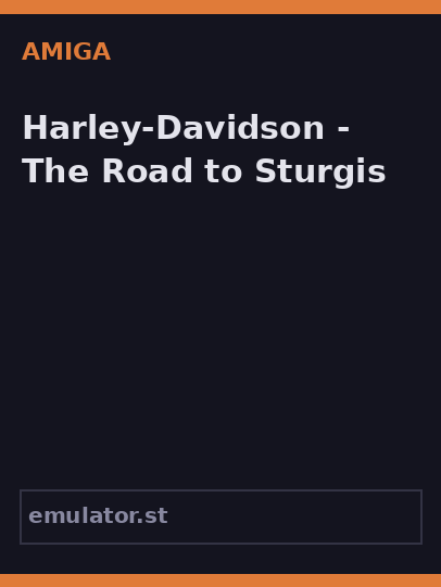 Harley-Davidson - The Road to Sturgis