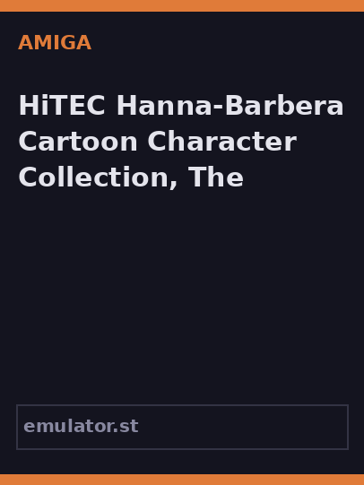HiTEC Hanna-Barbera Cartoon Character Collection, The