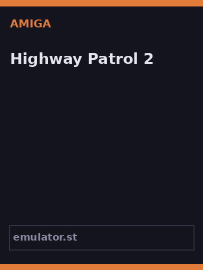 Highway Patrol 2