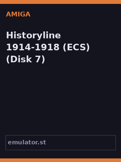 Historyline 1914-1918