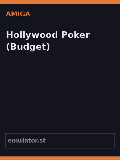 Hollywood Poker