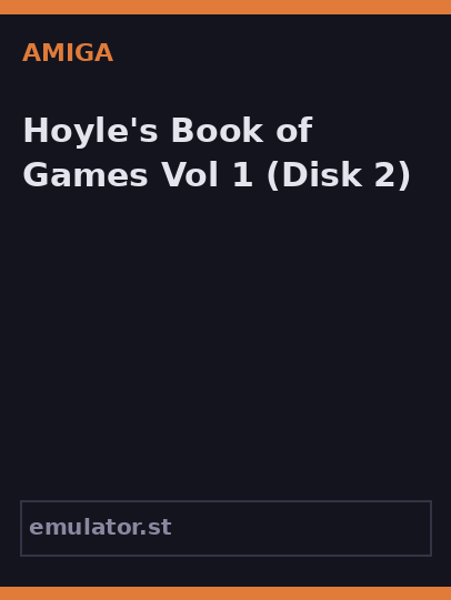 Hoyle's Book of Games Vol. 1