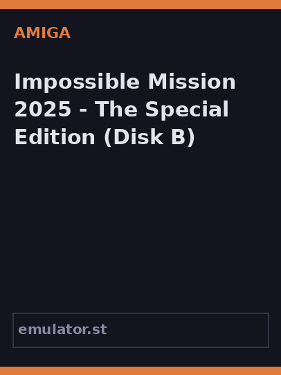 Impossible Mission 2025 - The Special Edition