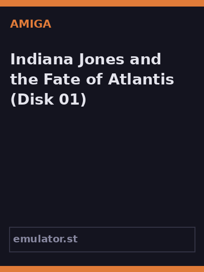 Indiana Jones and the Fate of Atlantis