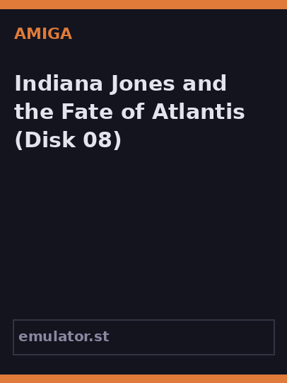 Indiana Jones and the Fate of Atlantis
