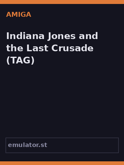Indiana Jones and the Last Crusade