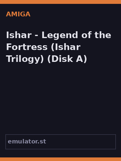 Ishar - Legend of the Fortress
