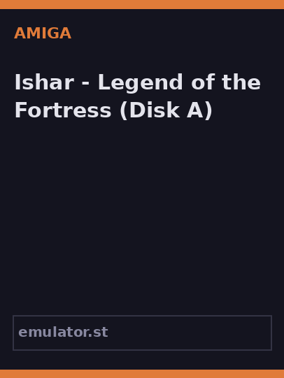 Ishar - Legend of the Fortress