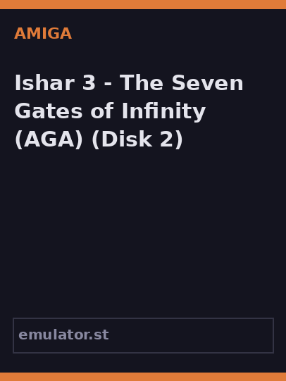 Ishar 3 - The Seven Gates of Infinity