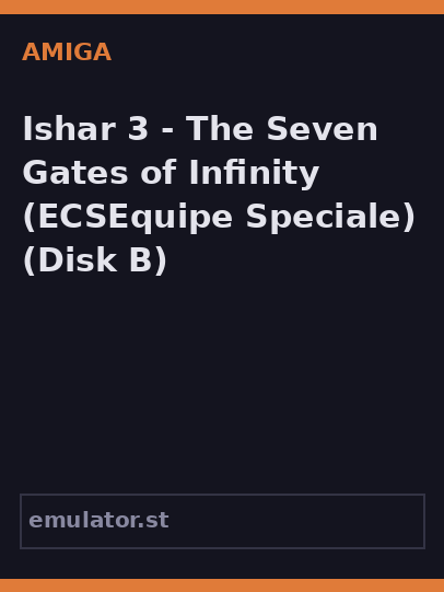 Ishar 3 - The Seven Gates of Infinity