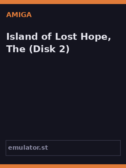 Island of Lost Hope, The