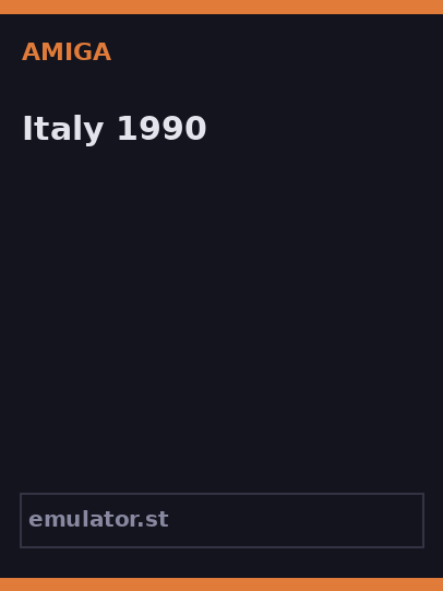 Italy 1990