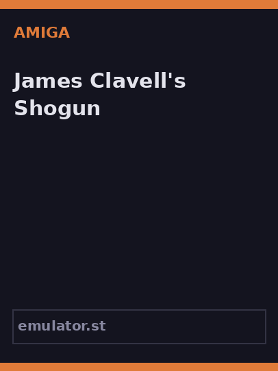 James Clavell's Shogun