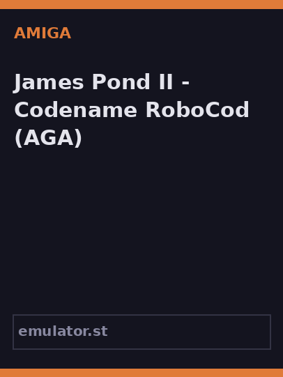 James Pond II - Codename RoboCod