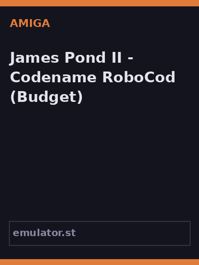 James Pond II - Codename RoboCod