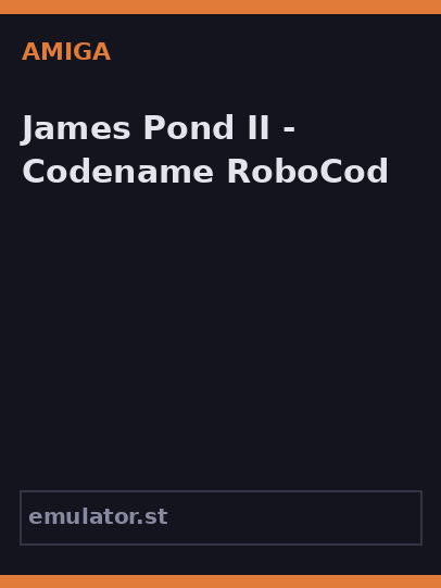 James Pond II - Codename RoboCod