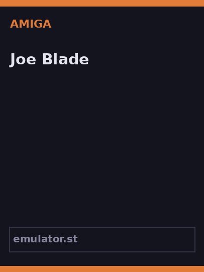 Joe Blade