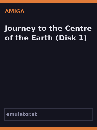 Journey to the Centre of the Earth