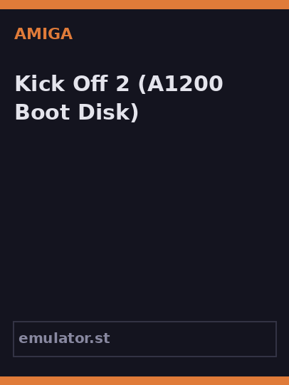 Kick Off 2