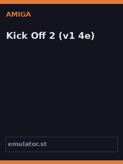 Kick Off 2