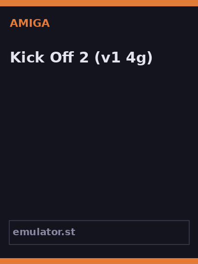 Kick Off 2