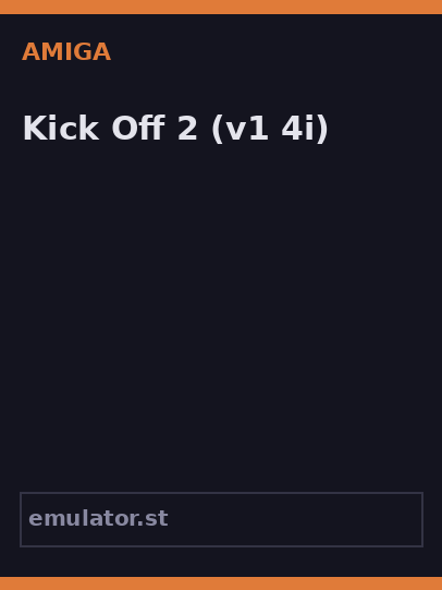 Kick Off 2