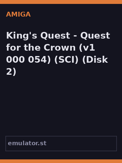 King's Quest - Quest for the Crown