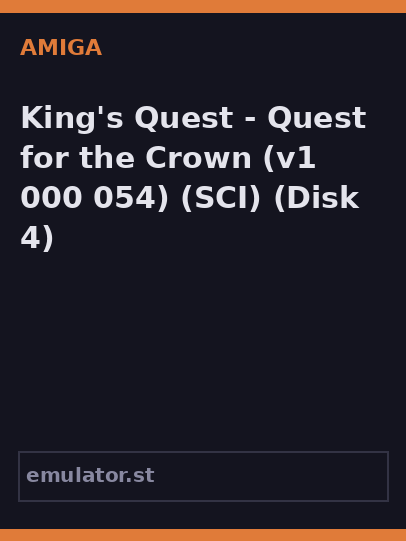 King's Quest - Quest for the Crown