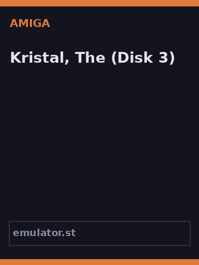 Kristal, The