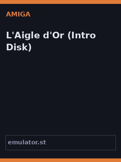 L'Aigle d'Or