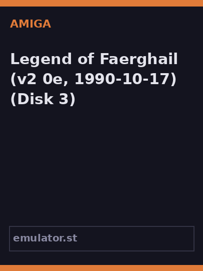 Legend of Faerghail