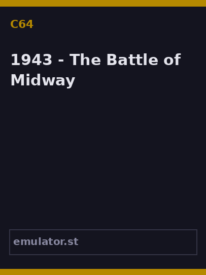 1943 - The Battle of Midway