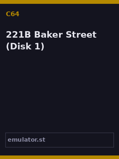 221B Baker Street
