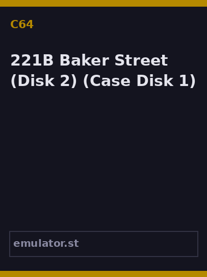 221B Baker Street