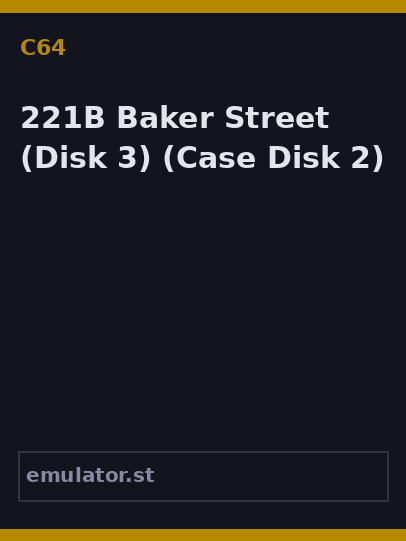 221B Baker Street