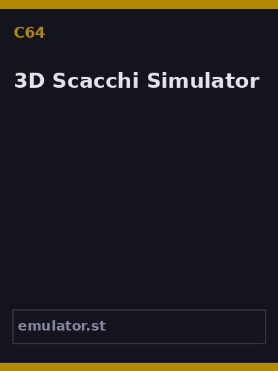 3D Scacchi Simulator