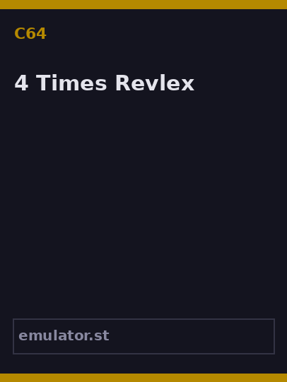 4. Times Revlex